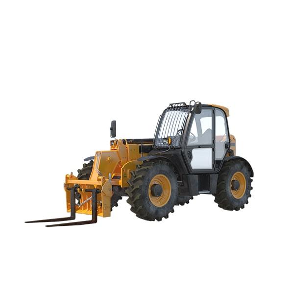 telehandlers are frequently used for tasks such as roofing system repairs and maintenance on structures